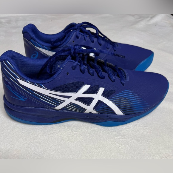ASICS Gel Game 8 Clay OC Shoes - Blue and White main image 5
